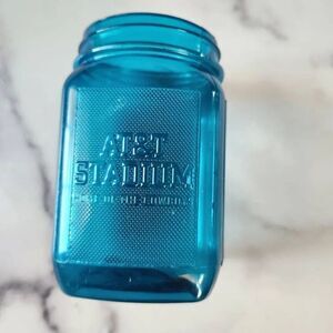 AT&T stadium Dallas cowboys Texas mason jar lightweight plastic blue cup
